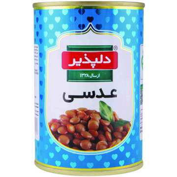 کنسرو عدسی دلپذیر 420 گرمی